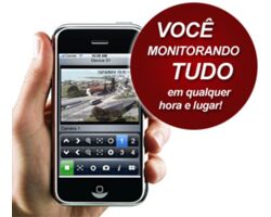 Instalação de Câmeras de Segurança no Campo Grande Via Celular 