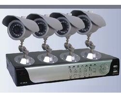 DVR Stand Alone com 4 Câmeras para Lanchonete